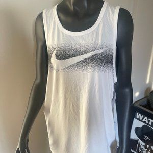 New with Tags: Nike x Barry's Ride with Nike Chalk Swoosh Tank (Size L)